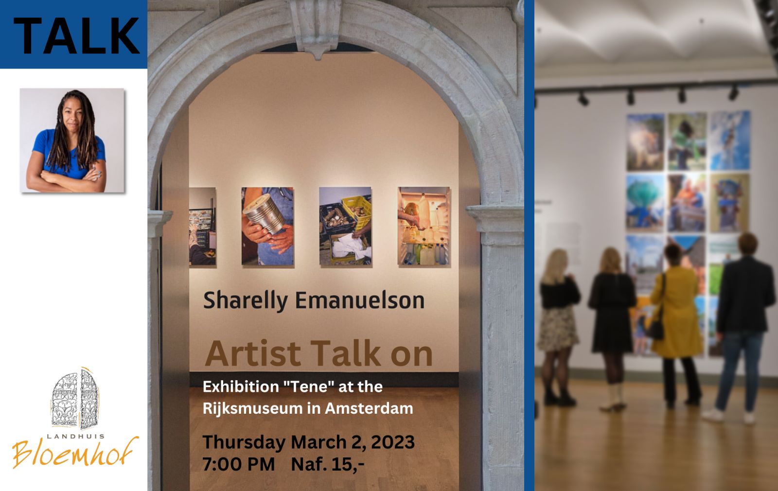 Artist Talk Artist Talk: Sharelly Emanuelson introduces “Tene ...